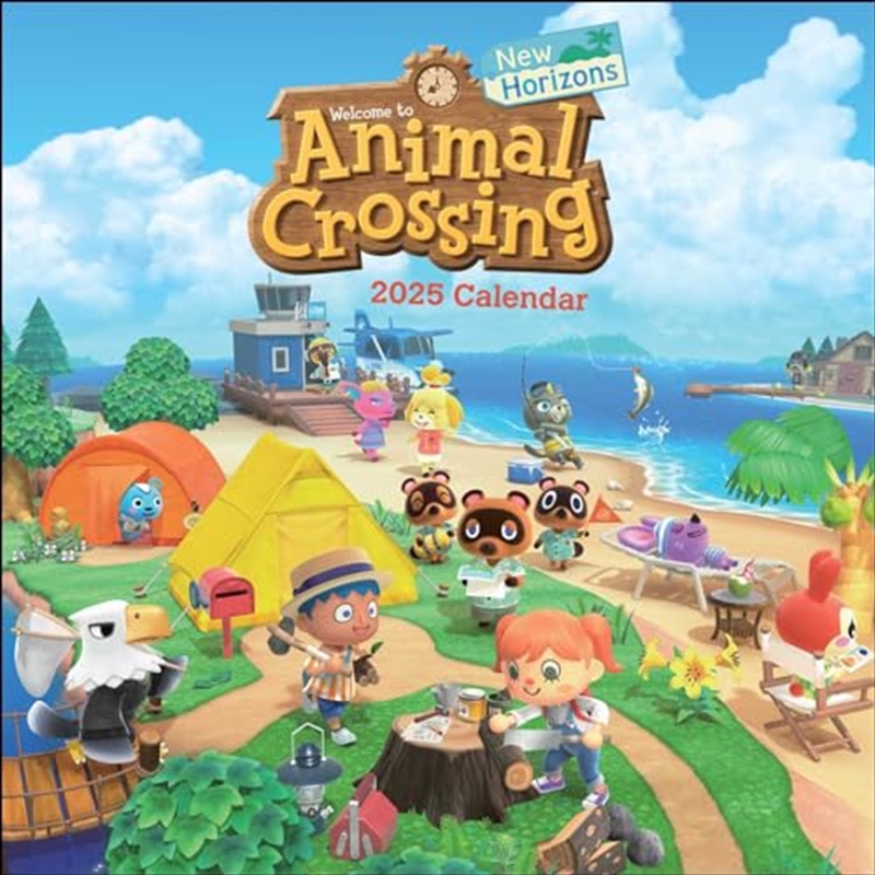 Animal Crossing: New Horizons 2025 Square Calendar/Product Detail/Calendars & Diaries