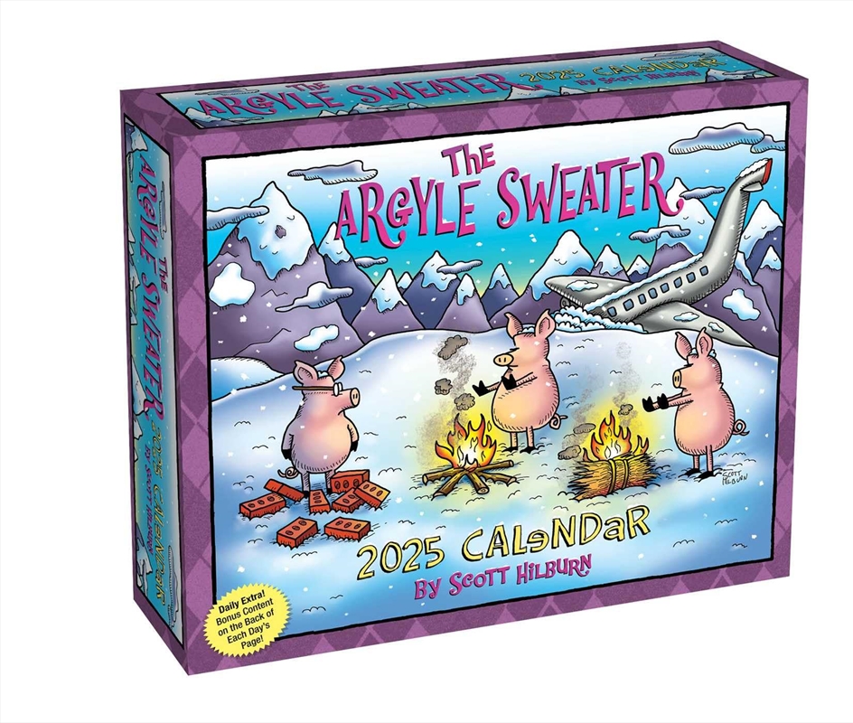 Argyle Sweater 2025 Boxed Calendar/Product Detail/Calendars & Diaries