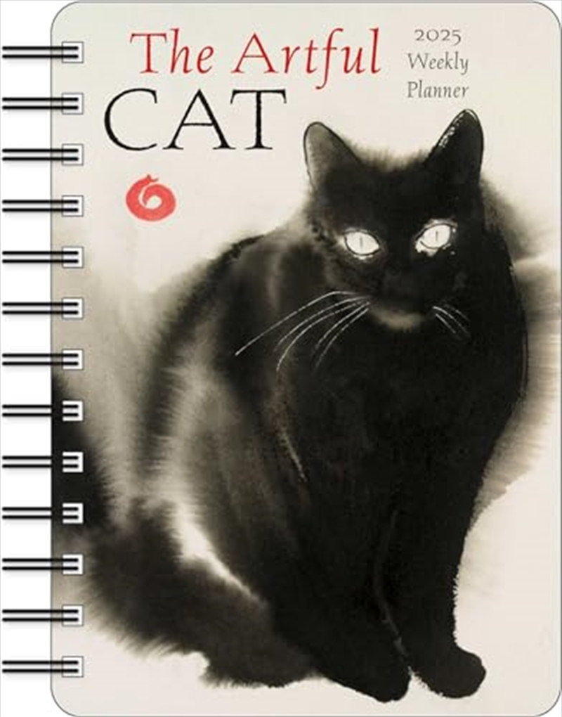 Artful Cat 2025 Weekly Planner Calendar/Product Detail/Calendars & Diaries