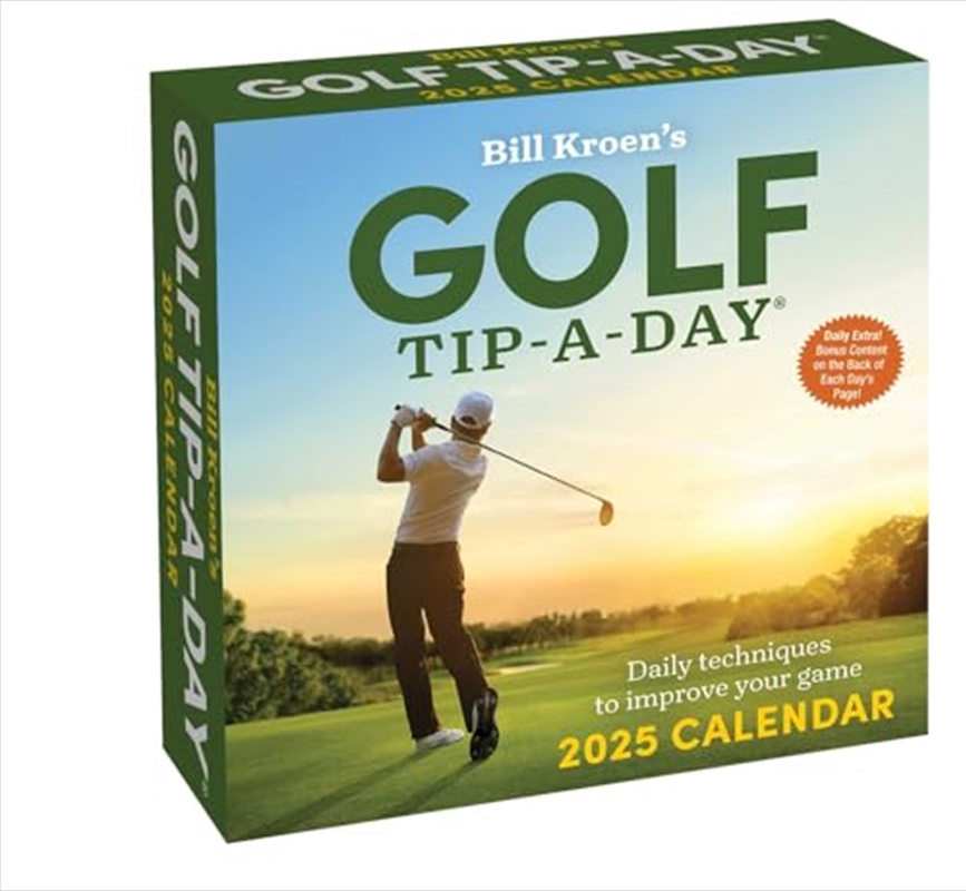 Bill Kroen's Golf Tip-A-Day 2025 Boxed Calendar/Product Detail/Calendars & Diaries