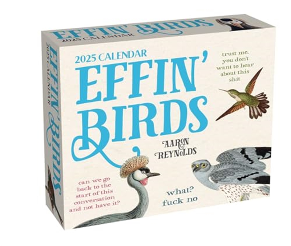 Effin' Birds 2025 Boxed Calendar/Product Detail/Calendars & Diaries