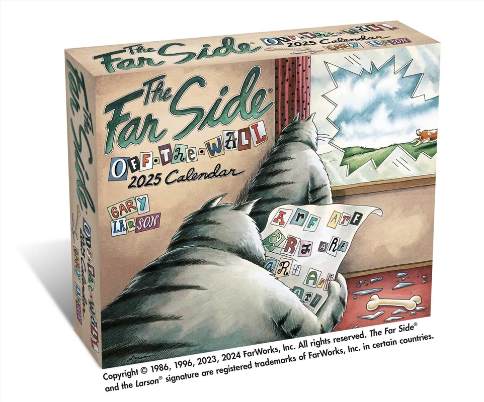 Far Side Off-the-Wall 2025 Boxed Calendar/Product Detail/Calendars & Diaries