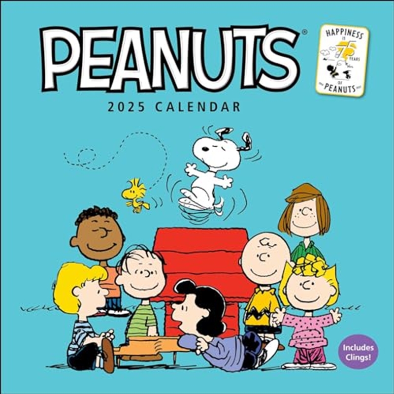 Peanuts 2025 Square Calendar/Product Detail/Calendars & Diaries