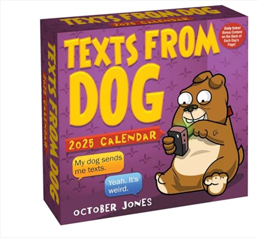 Texts from Dog 2025 Boxed Calendar/Product Detail/Calendars & Diaries