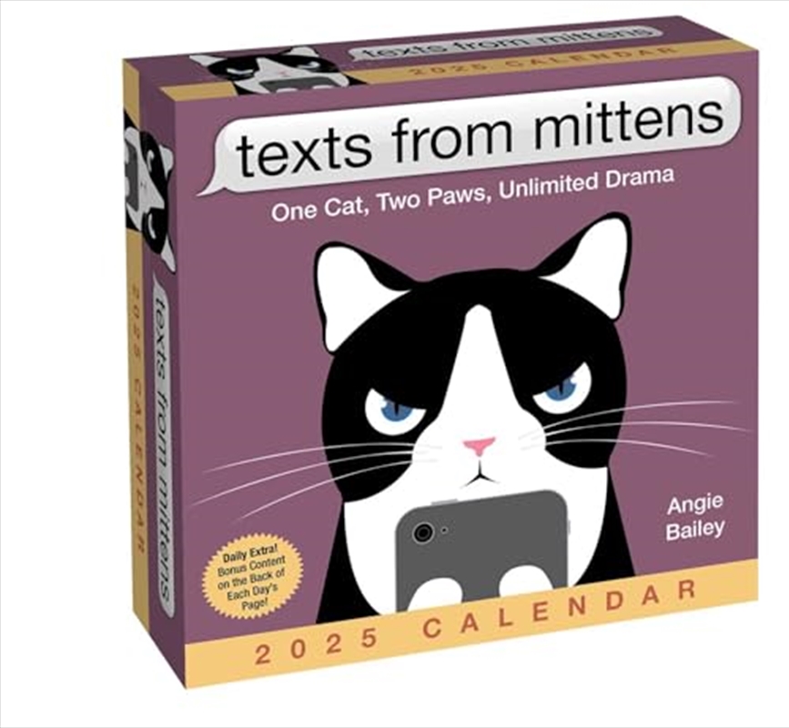 Texts from Mittens the Cat 2025 Boxed Calendar/Product Detail/Calendars & Diaries