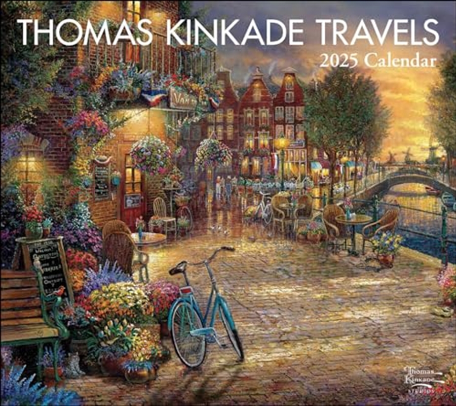 Thomas Kinkade Travels 2025 Deluxe Calendar/Product Detail/Calendars & Diaries