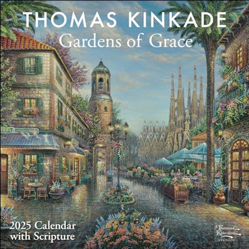 TK Gardens of Grace with Scripture 2025 Square Calendar/Product Detail/Calendars & Diaries