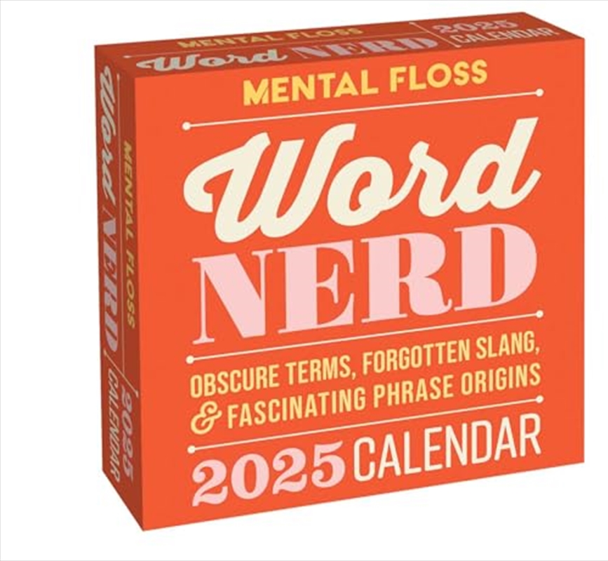 Word Nerd 2025 Boxed Calendar/Product Detail/Calendars & Diaries