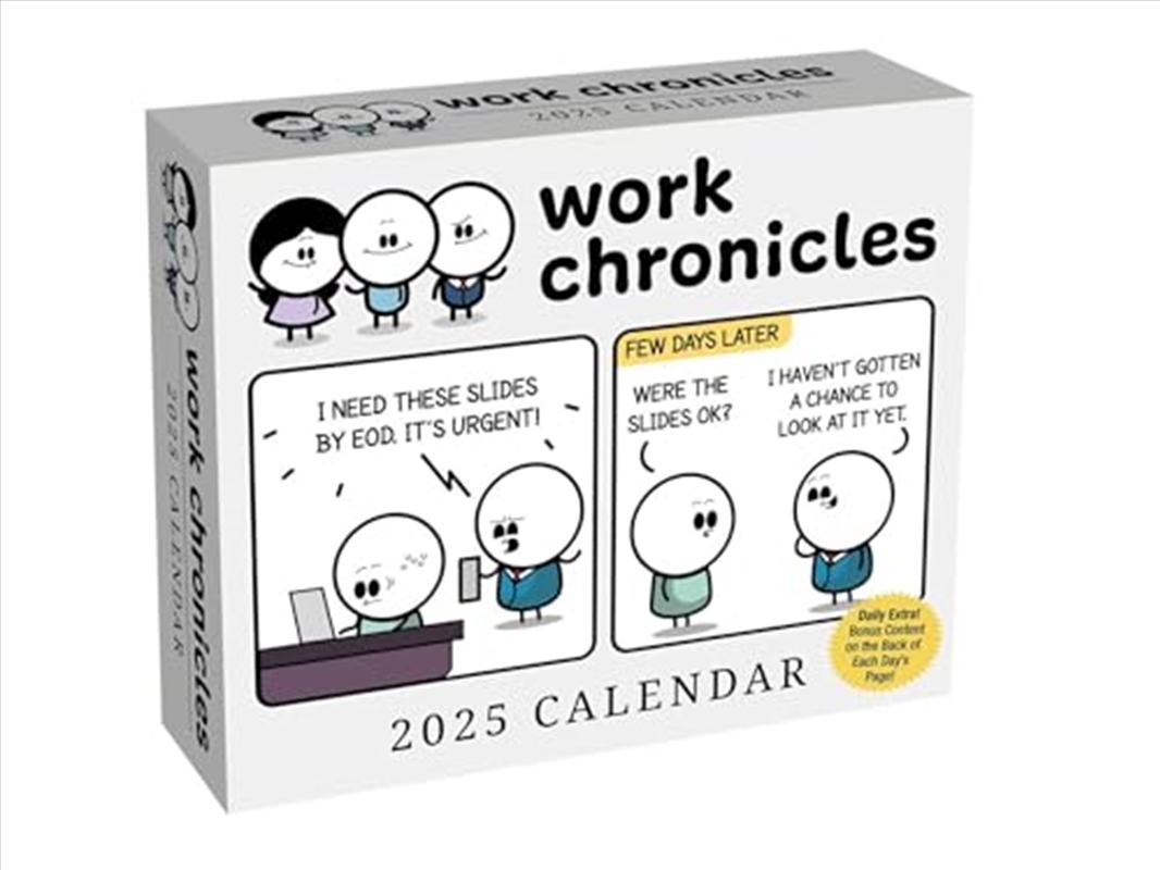 Work Chronicles 2025 Boxed Calendar/Product Detail/Calendars & Diaries