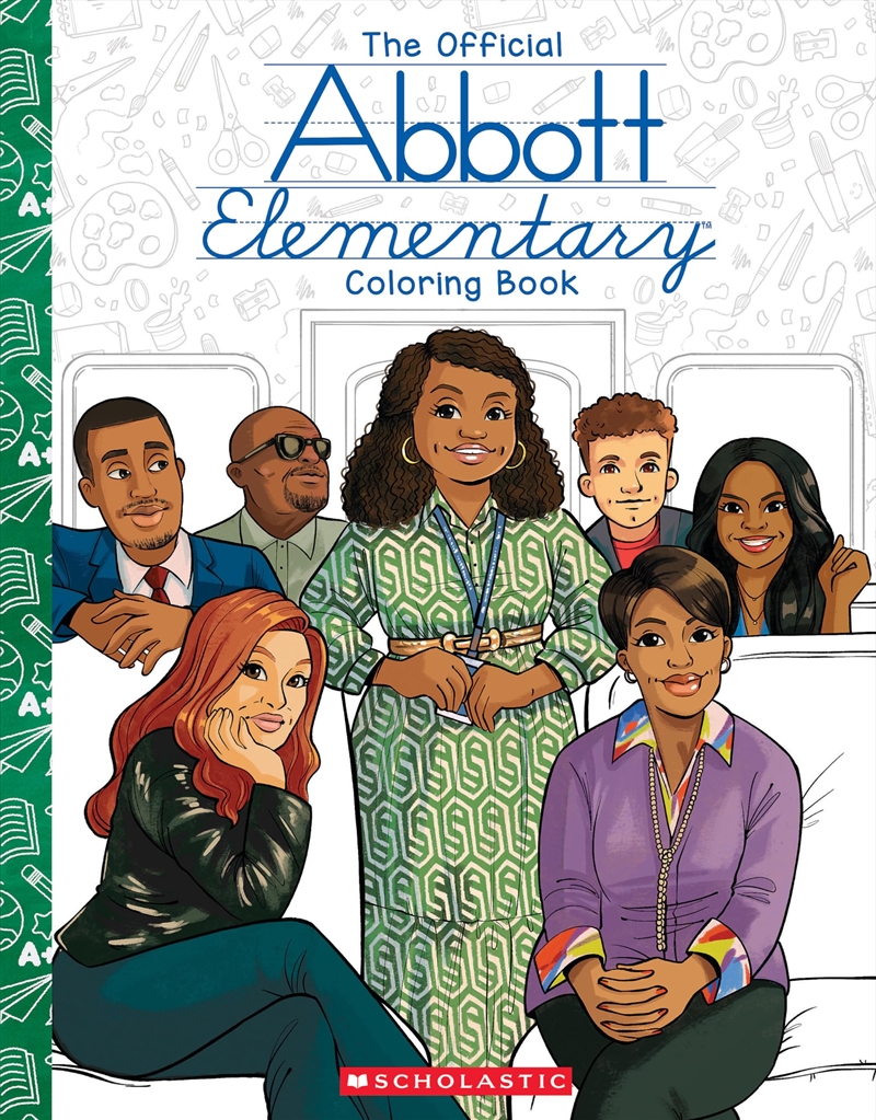 The Official Abbott Elementary Coloring Book/Product Detail/Kids Colouring