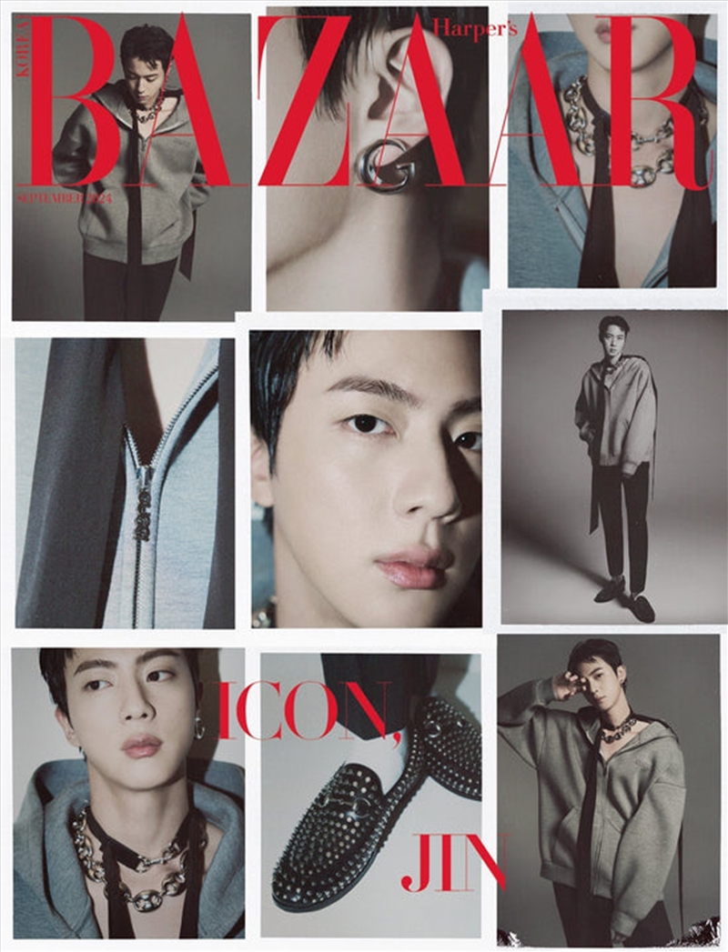 Bazaar 2024. 9 [A] (Cover : Bts Jin)/Product Detail/KPOP Merch