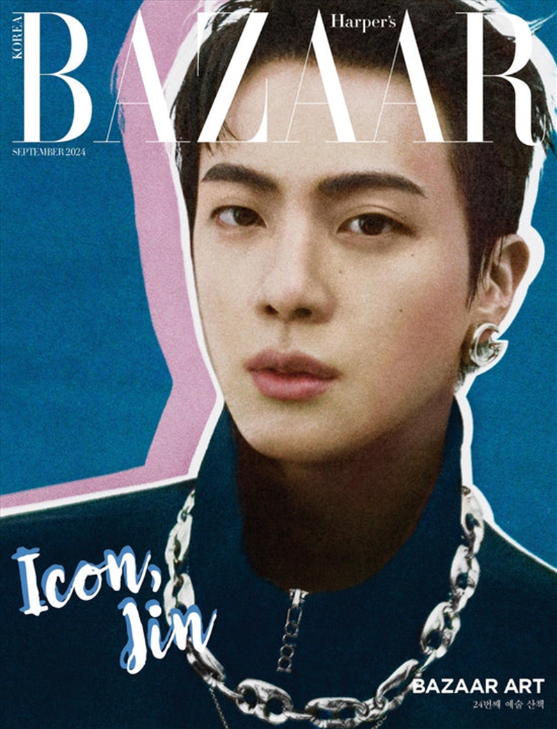 Bazaar 2024. 9 [B] (Cover : Bts Jin)/Product Detail/KPOP Merch