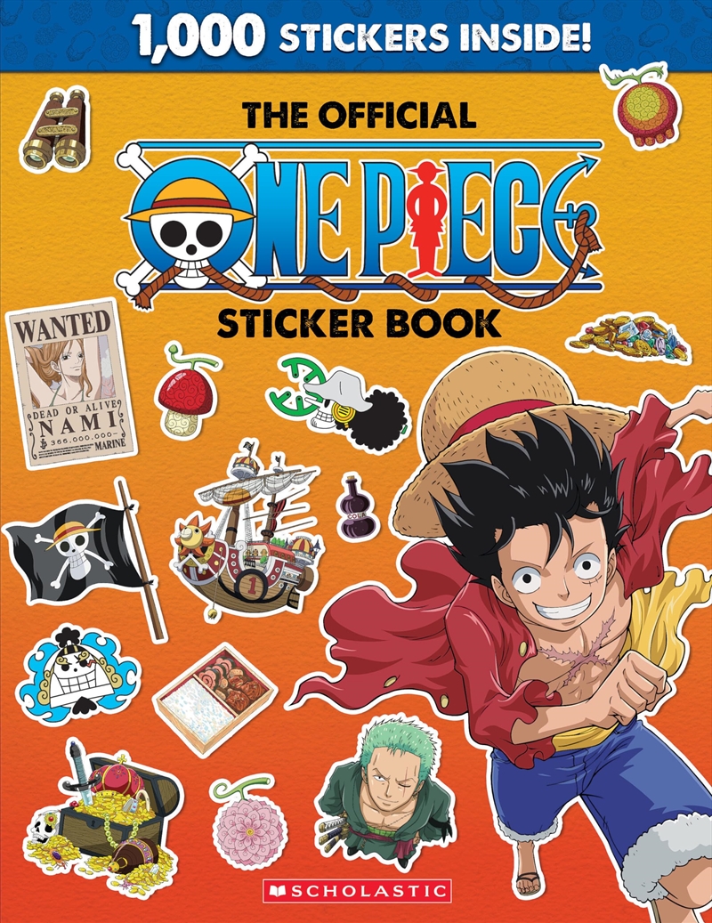 The Official One Piece Sticker Book (1000 Stickers)/Product Detail/Kids Activity Books