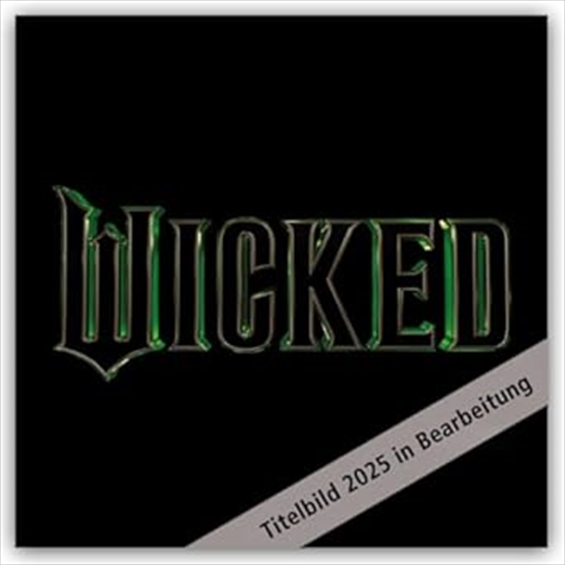 Wicked Movie 2025 Square Calendar/Product Detail/Calendars & Diaries