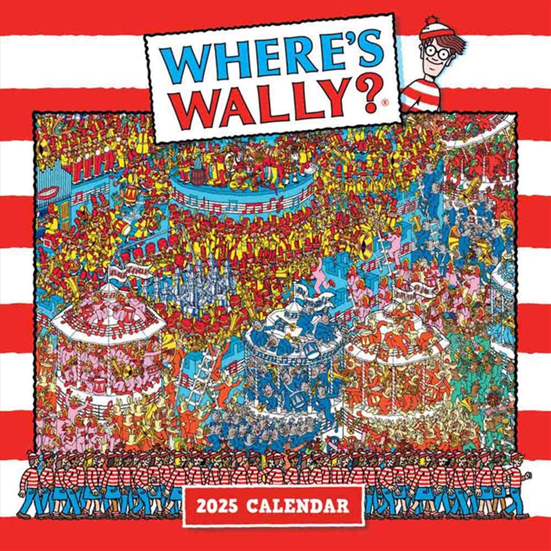 Where's Wally 2025 Mini Calendar/Product Detail/Calendars & Diaries