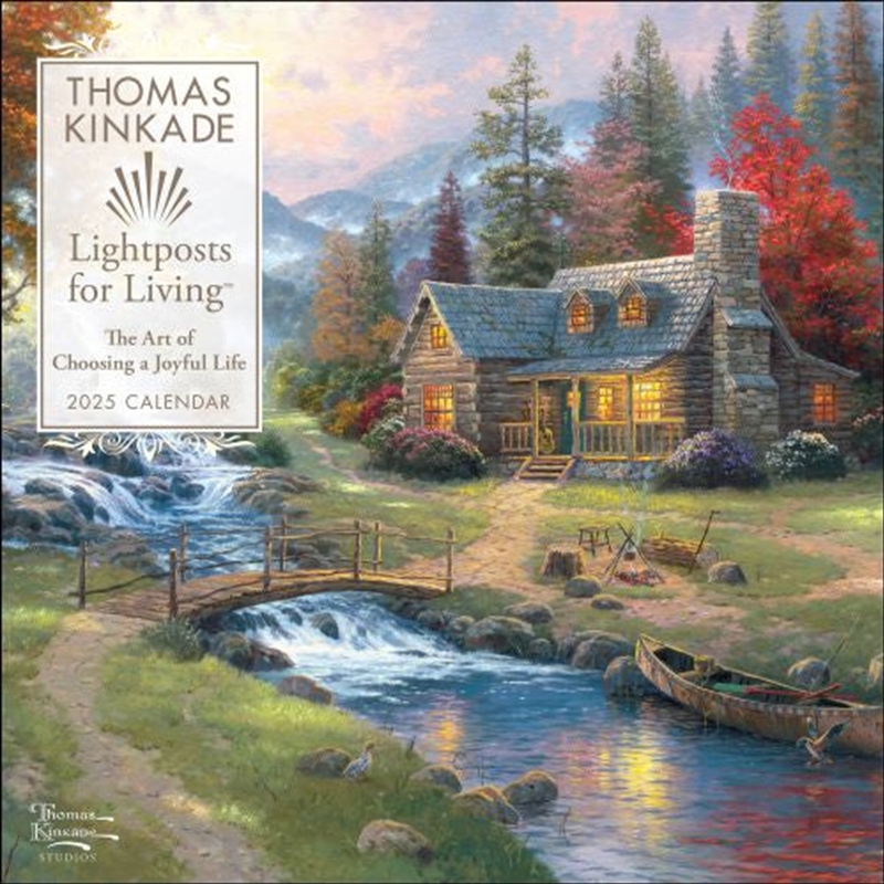 Thomas Kinkade Lightposts for Living 2025 Square Calendar/Product Detail/Calendars & Diaries