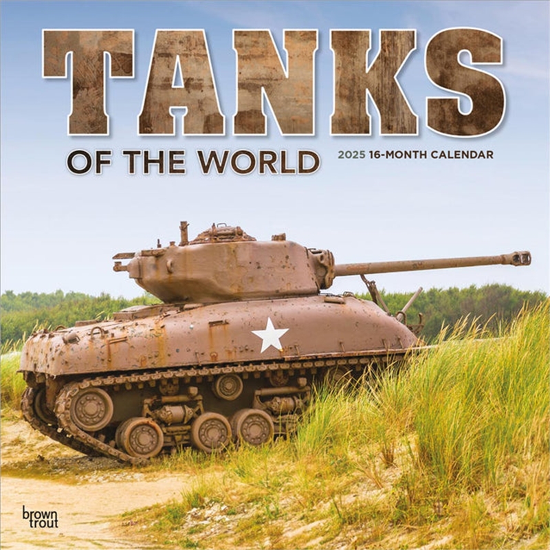 Tanks of the World 2025 Square Calendar/Product Detail/Calendars & Diaries