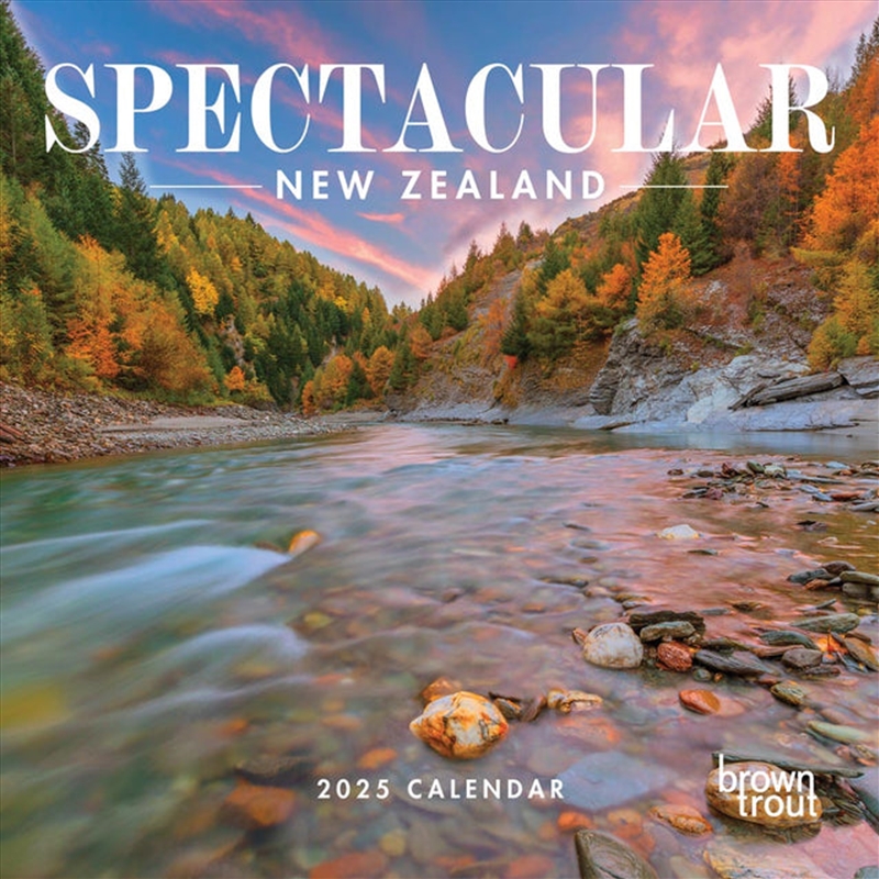 Spectacular New Zealand 2025 Square Calendar/Product Detail/Calendars & Diaries