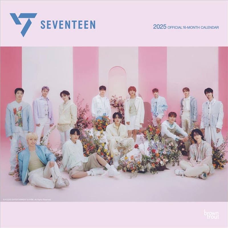 Seventeen 2025 Square Calendar/Product Detail/Calendars & Diaries