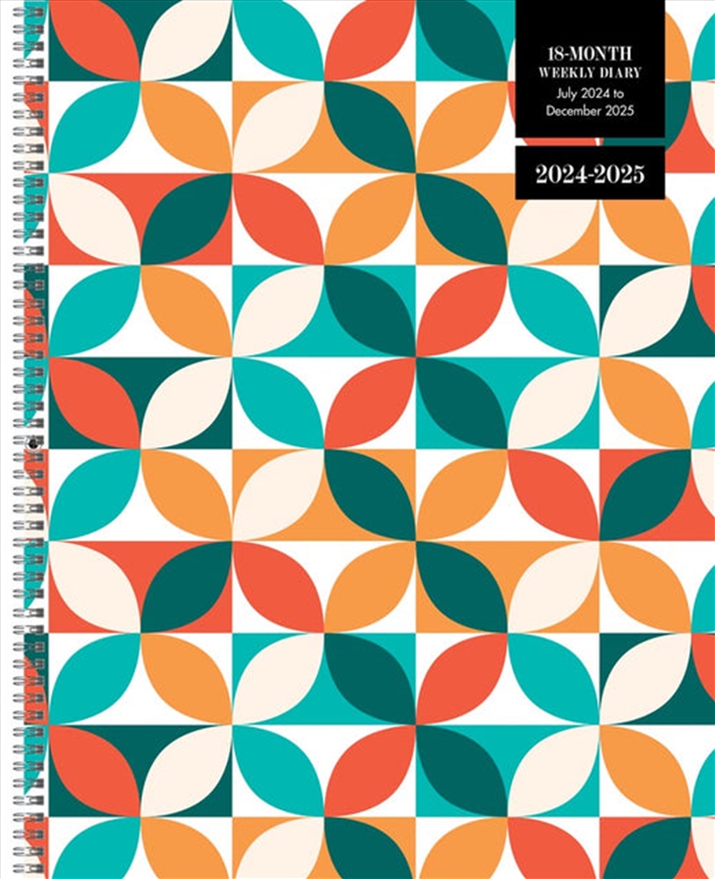 Retro Pattern 2025 Diary Calendar/Product Detail/Calendars & Diaries