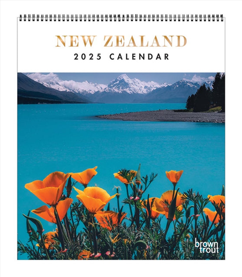 New Zealand 2025 Deluxe Calendar/Product Detail/Calendars & Diaries