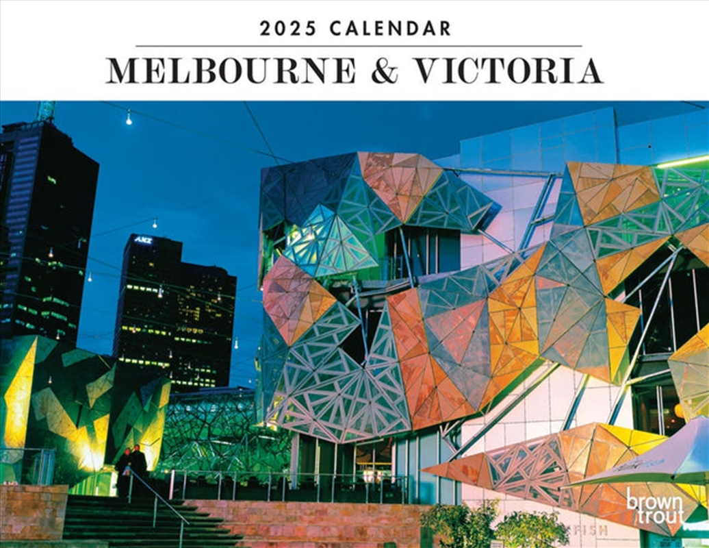 Melbourne & Victoria 2025 Horizontal Calendar/Product Detail/Calendars & Diaries