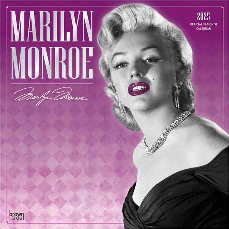 Marilyn Monroe 2025 Square FOIL Calendar/Product Detail/Calendars & Diaries