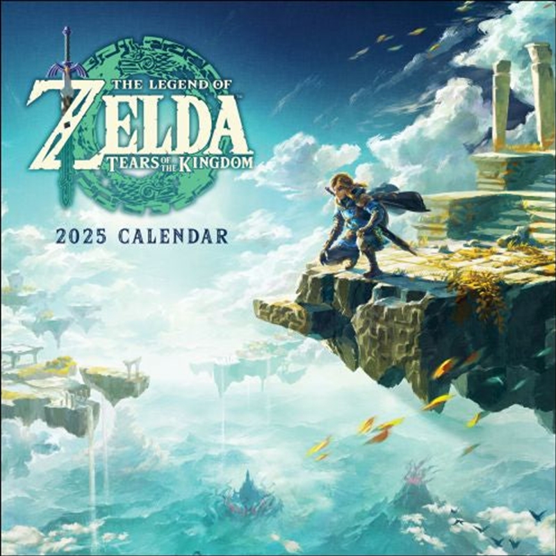 Legend of Zelda 2025 Square Calendar/Product Detail/Calendars & Diaries