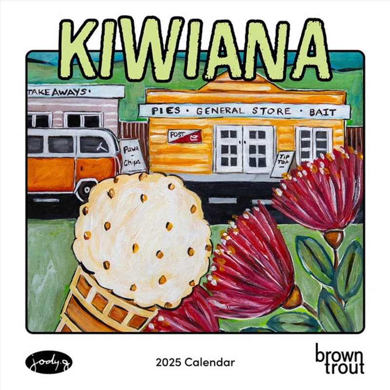 Kiwiana 2025 Square Calendar/Product Detail/Calendars & Diaries