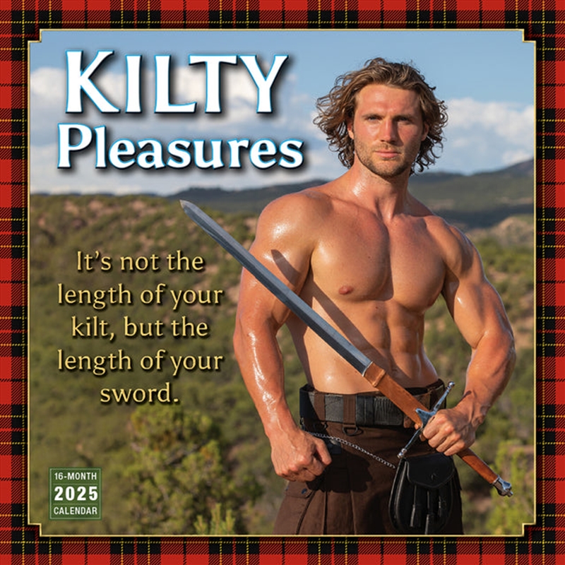 Kilty Pleasures 2025 Square Calendar/Product Detail/Calendars & Diaries