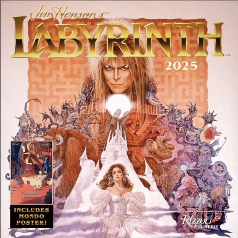 Jim Henson's Labyrinth 2025 Square Calendar/Product Detail/Calendars & Diaries