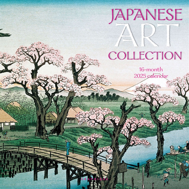 Japanese Art Collection 2025 Square Calendar/Product Detail/Calendars & Diaries