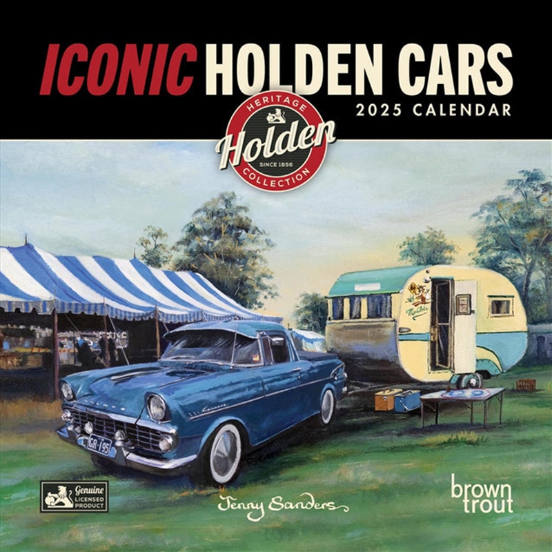 Iconic Holden Cars 2025 Square Calendar/Product Detail/Calendars & Diaries