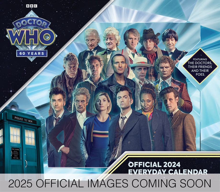 Doctor Who 2025 Boxed Calendar/Product Detail/Calendars & Diaries