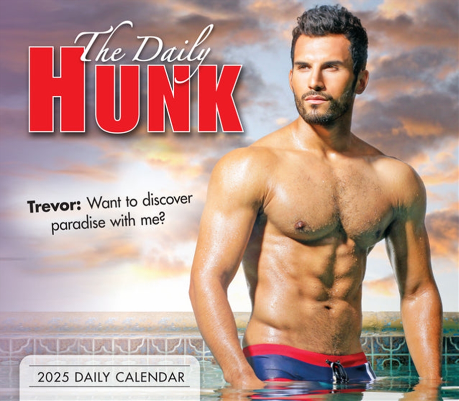 Daily Hunk 2025 Boxed Calendar/Product Detail/Calendars & Diaries