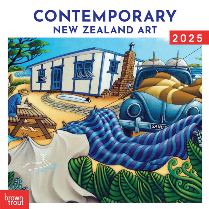 Contemporary New Zealand Art 2025 Square Calendar/Product Detail/Calendars & Diaries