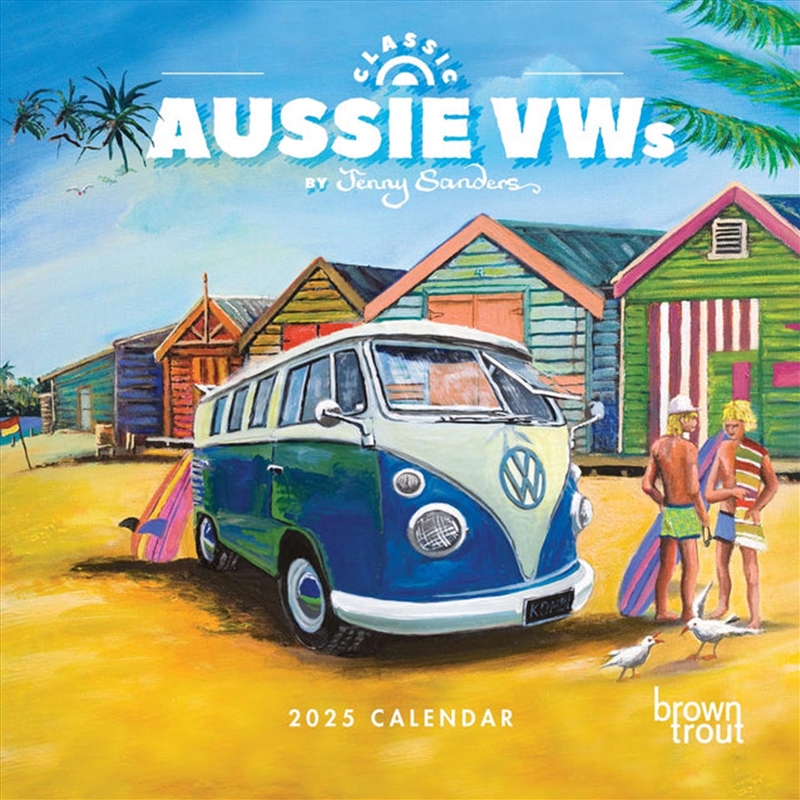 Classic VW's 2025 Square Calendar/Product Detail/Calendars & Diaries