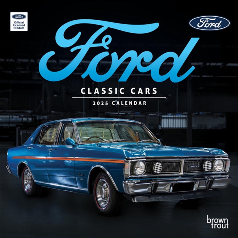 Classic Ford Cars 2025 Square Calendar/Product Detail/Calendars & Diaries