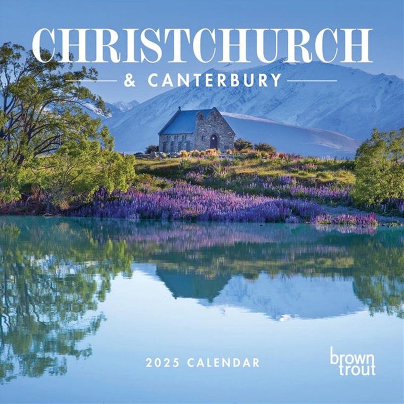 Christchurch & Canterbury 2025 Square Calendar/Product Detail/Calendars & Diaries