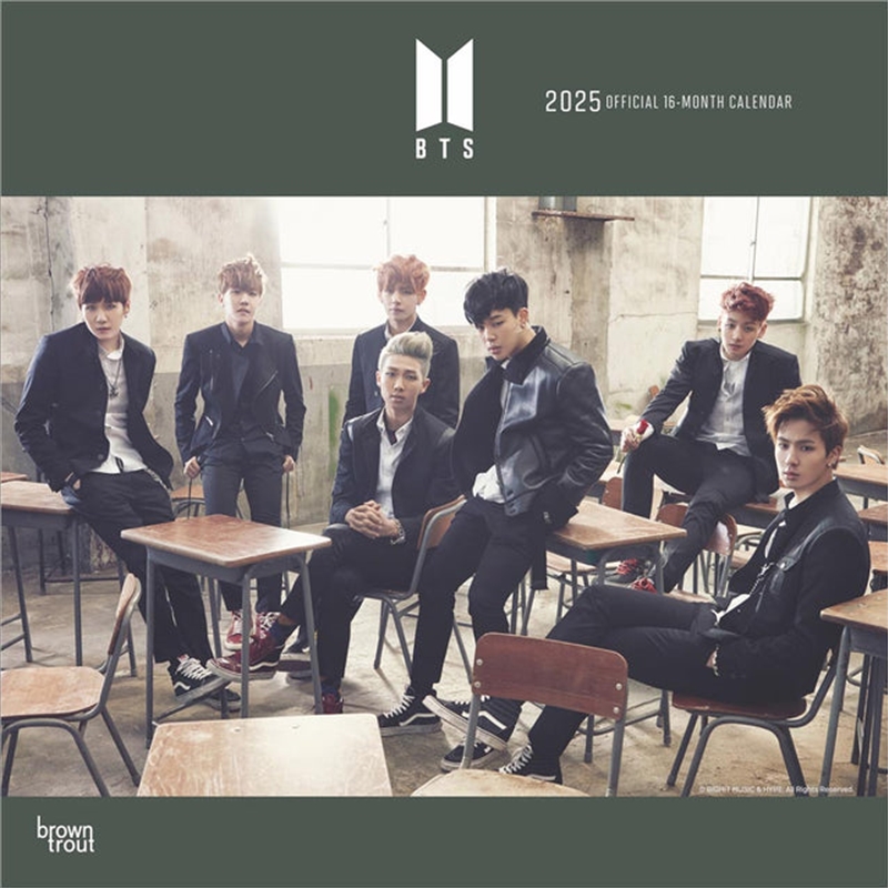 BTS 2025 Square Calendar/Product Detail/Calendars & Diaries