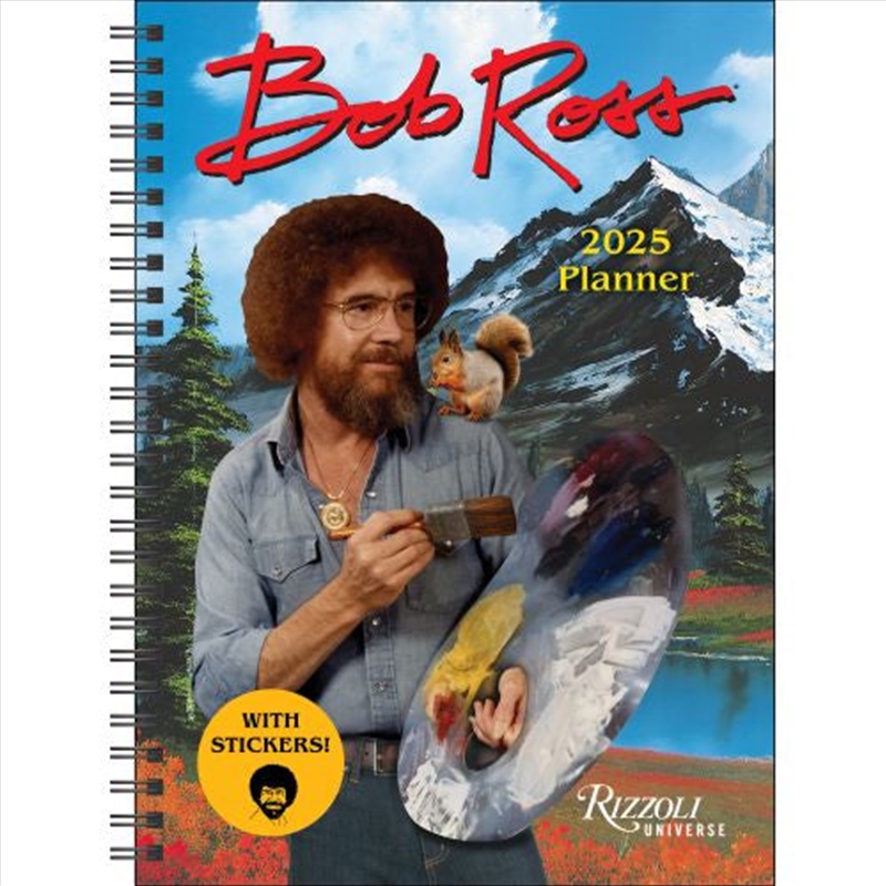 Bob Ross 16m 2025 Planner Calendar/Product Detail/Calendars & Diaries