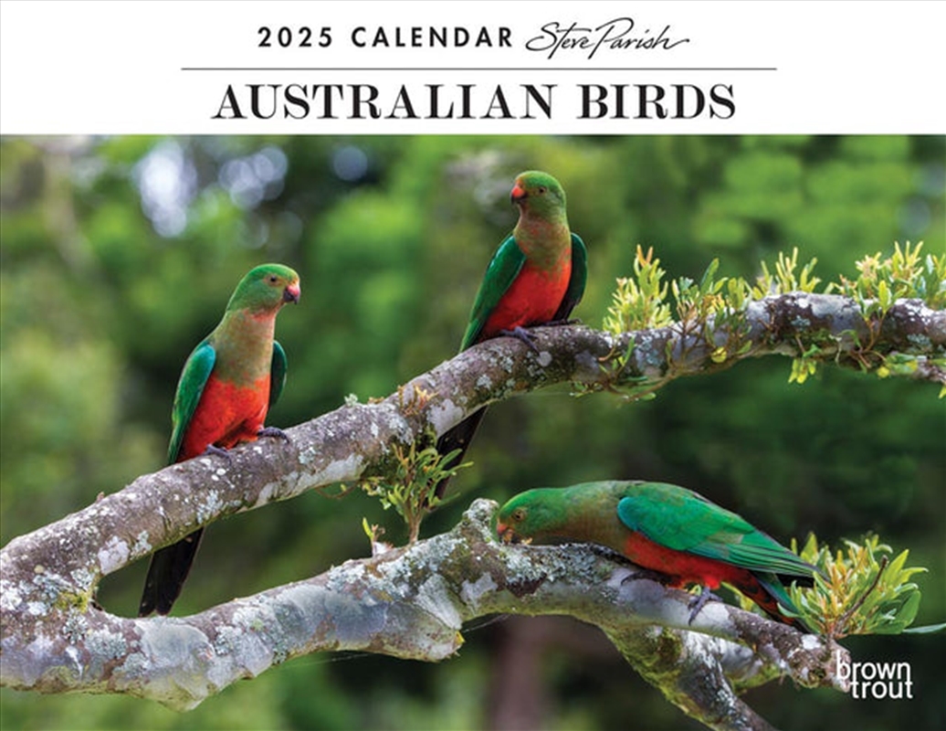 Australian Birds S.Parish 2025 Horizontal Calendar/Product Detail/Calendars & Diaries