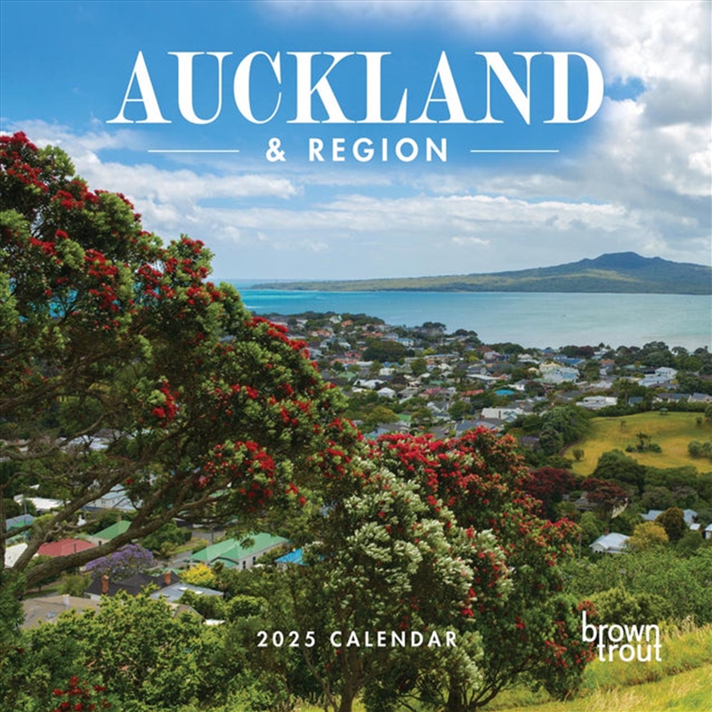 Auckland & Region 2025 Square Calendar/Product Detail/Calendars & Diaries