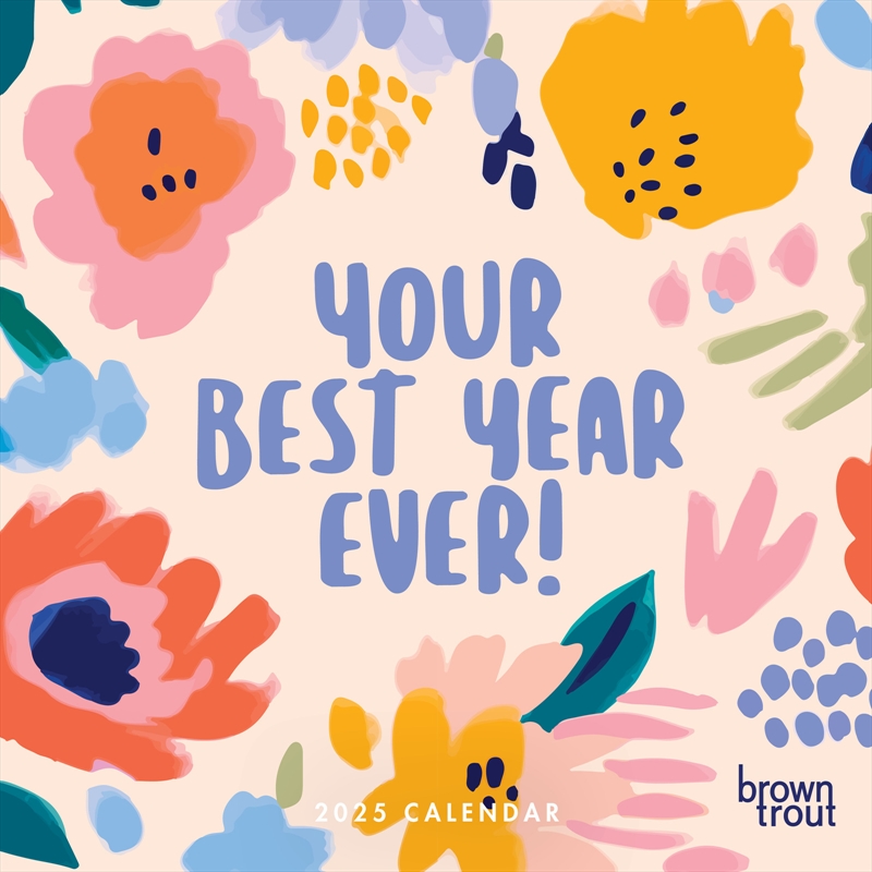 Your Best Year Ever! 2025 Square Calendar/Product Detail/Calendars & Diaries