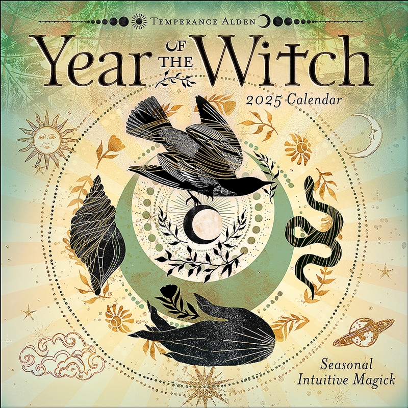 Year of the Witch 2025 Square Calendar/Product Detail/Calendars & Diaries