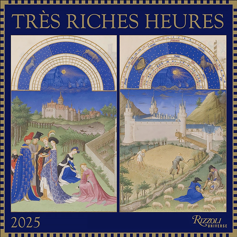 Tres Riches Heures 2025 Square Calendar/Product Detail/Calendars & Diaries