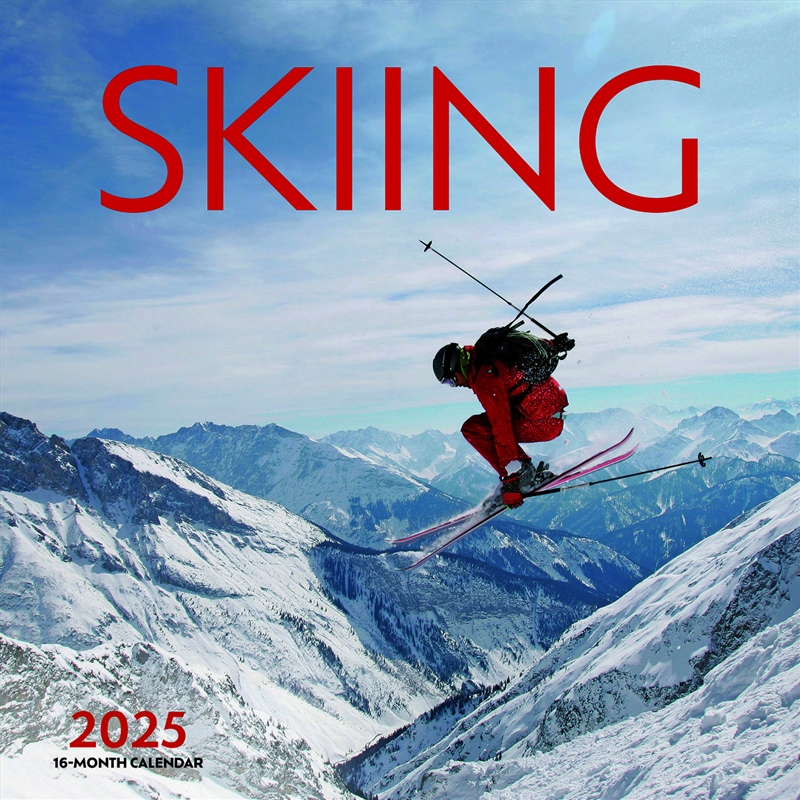 Skiing 2025 Square Wyman Calendar/Product Detail/Calendars & Diaries