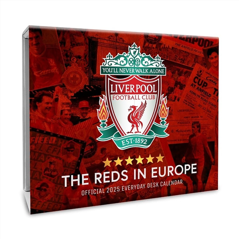 Liverpool FC 2025 Boxed Calendar/Product Detail/Calendars & Diaries