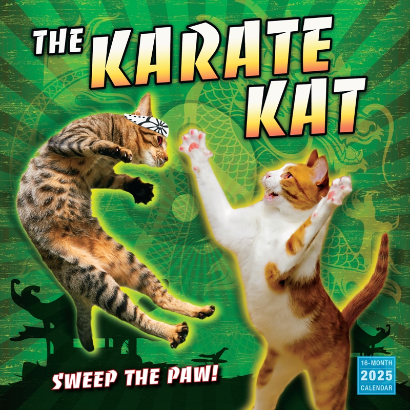 Karate Kat 2025 Square Calendar/Product Detail/Calendars & Diaries