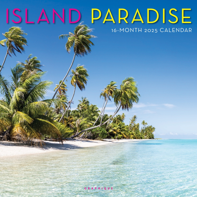 Island Paradise 2025 Square Calendar/Product Detail/Calendars & Diaries